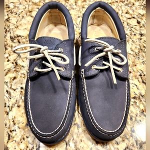 Timberland mens 3 eye classic hand-sewn lug boat shoe size 11